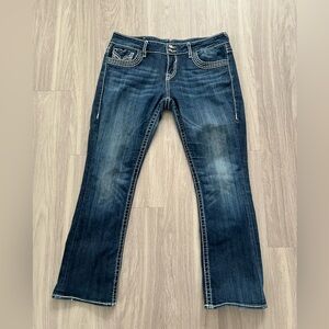 Vigoss Blue Boot Cut Jeans with Modern Denim Appeal  size 13/14